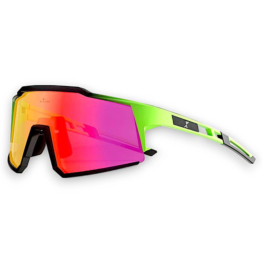 Kalm ''Gasoline'' Polarized Sunglasses, Shades with UV Protection made from Recycled TR90