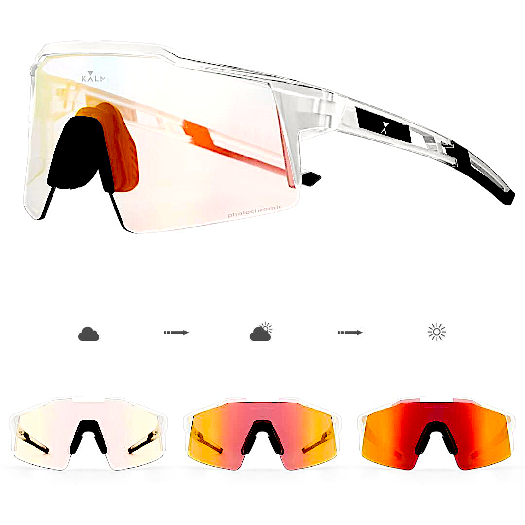 Kalm ''Dopamine'' Photochromic Sunglasses, Shades with UV Protection made from Recycled TR90